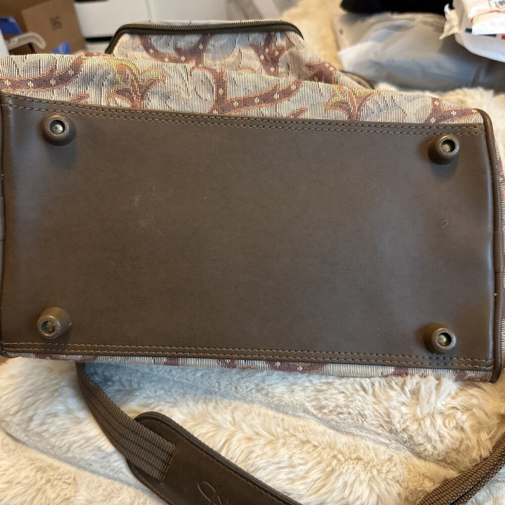 Vintage Diane von Furstenberg DVF Travel Small Duffel purse, Shoulder Strap - Picture 11 of 11